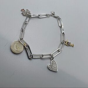 Believe by Brilliance 14KT Gold Flash Plated Cubic Zirconia Family Bracelet